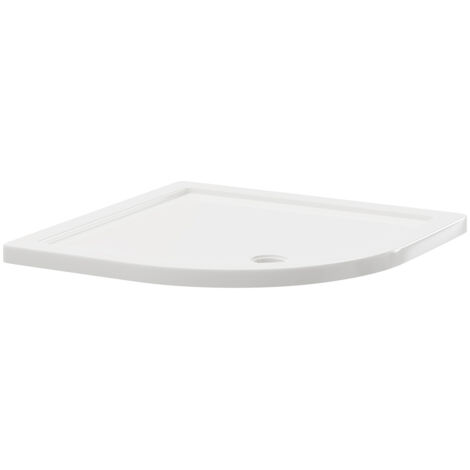 Pearlstone 900mm x 900mm x 40mm Quadrant Shower Tray (1/4)