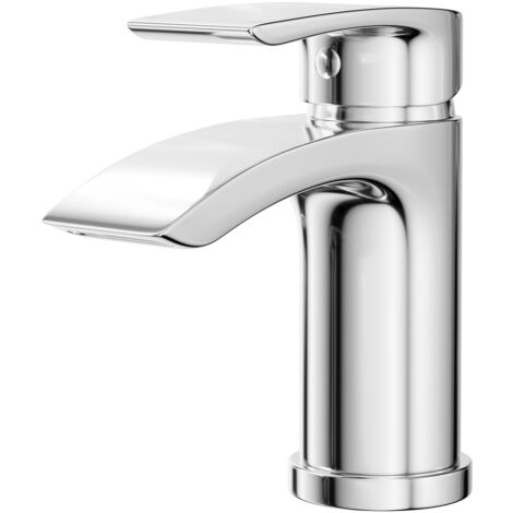 Wholesale Domestic Crest Polished Chrome Mono Basin Mixer Tap
