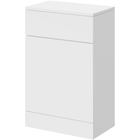 Alexander James Gloss White 500mm x 330mm Toilet Unit