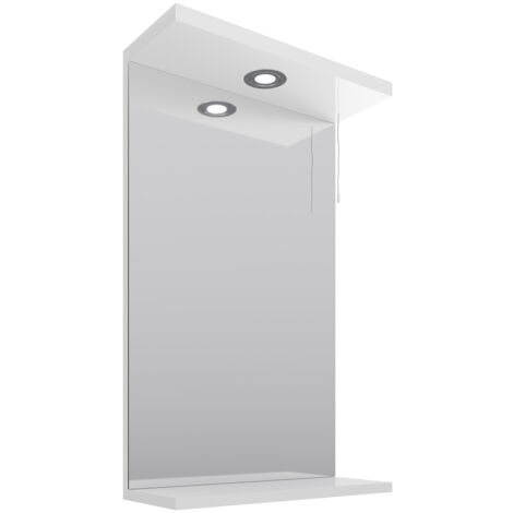 Alexander James 450mm x 750mm Downlit Vanity Mirror
