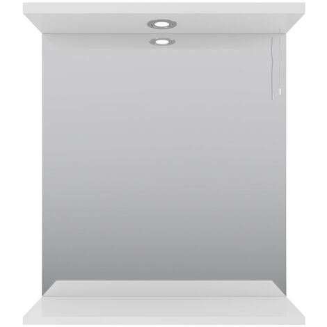 Alexander James 650mm x 750mm Downlit Vanity Mirror