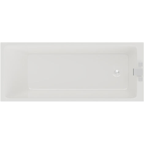 Wholesale Domestic Slim Edge 1700mm x 700mm Straight Single Ended Bath