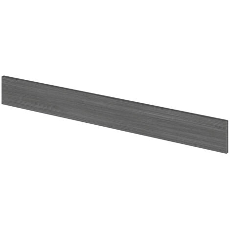 Hudson Reed Fusion Anthracite Woodgrain 2000mm x 145mm Fitted Plinth - OFF593