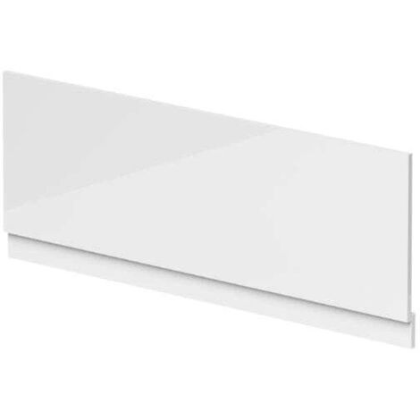 Nuie Gloss White 1600mm Bath Front Panel with Plinth - BPR103 (1/5)
