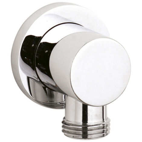 Nuie Chrome Minimalist Outlet Elbow - A3275 (1/2)