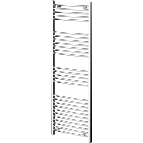 Wholesale Domestic Marco Chrome 1500mm x 600mm Curved Heated Towel Rail