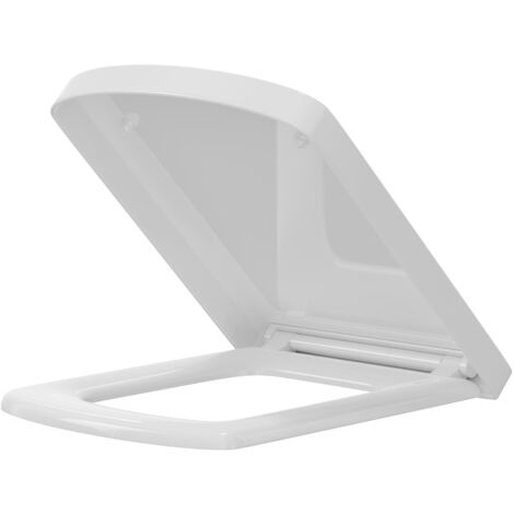 Wholesale Domestic Smiley 340mm Square Quick Release Soft Close Toilet Seat