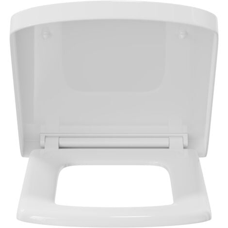 Wholesale Domestic Smiley 340mm Square Quick Release Soft Close Toilet Seat