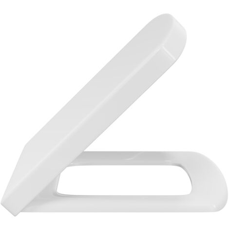 Wholesale Domestic Smiley 340mm Square Quick Release Soft Close Toilet Seat