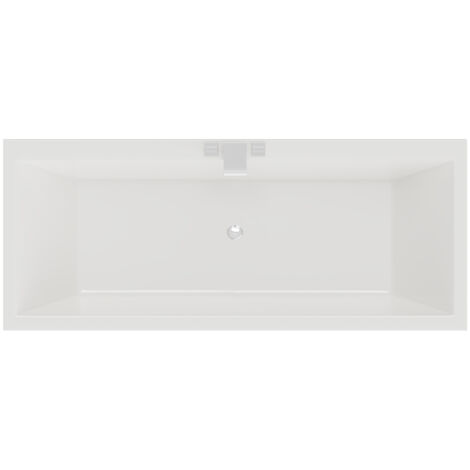 Wholesale Domestic Slim Edge 1800mm x 800mm Straight Double Ended Bath