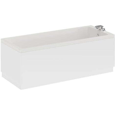 Wholesale Domestic Slim Edge 1500mm x 700mm Straight Single Ended Bath