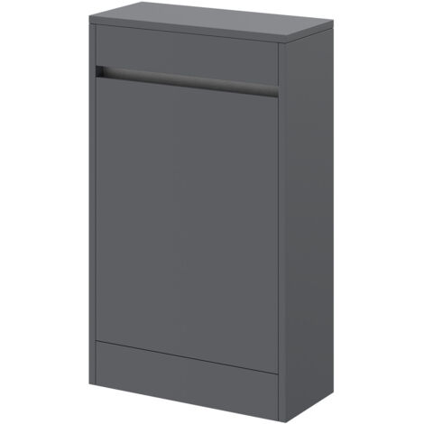 Wholesale Domestic City Gloss Grey 500mm Toilet Unit (1/5)