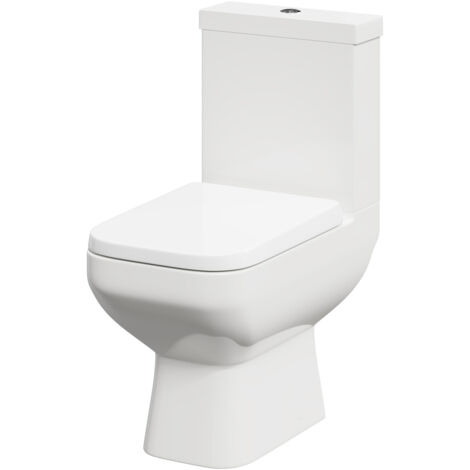 Wholesale Domestic Sirus Close Coupled Toilet with Soft Close Toilet Seat (1/5)