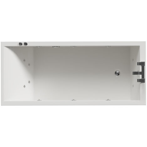 Wholesale Domestic Summit 1700mm x 750mm 12 Jet Chrome V-Tec Single Ended Whirlpool Bath (1/5)