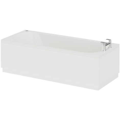 Wholesale Domestic Compact 1700mm x 700mm 12 Jet Chrome Easifit Single Ended Spa Bath