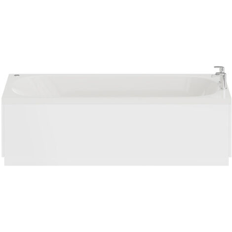 Wholesale Domestic Compact 1700mm x 700mm 12 Jet Chrome Easifit Single Ended Spa Bath