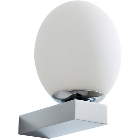 Forum Spa Aglos Polished Chrome 130mm 1 Lamp LED Wall Light - SPA-38573-CHR (1/5)
