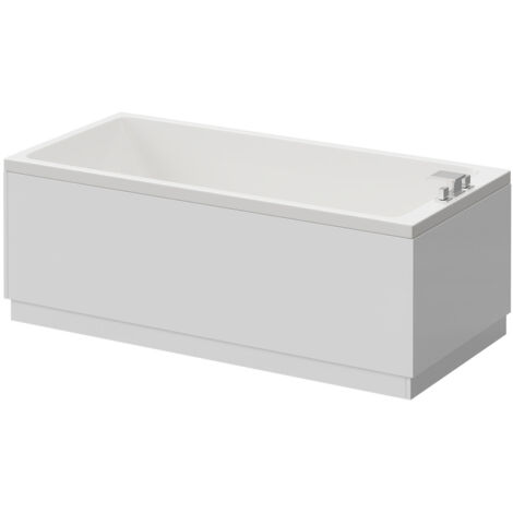 Wholesale Domestic Slim Edge 1700mm x 800mm Straight Single Ended Bath