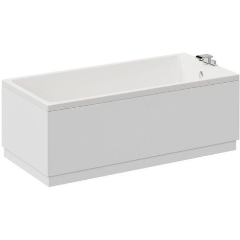 Wholesale Domestic Slim Edge 1700mm x 800mm Straight Single Ended Bath