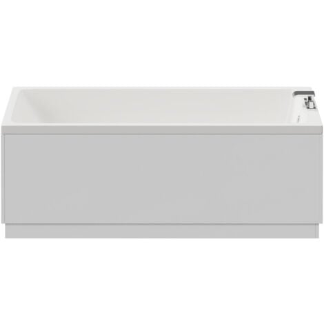 Wholesale Domestic Slim Edge 1700mm x 800mm Straight Single Ended Bath