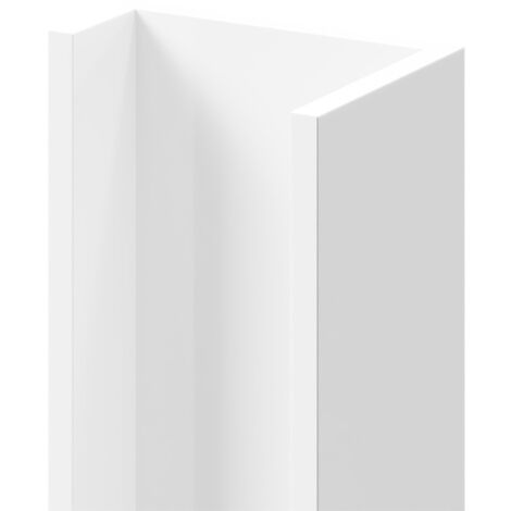WholePanel 10mm White Wall Panel U Trim