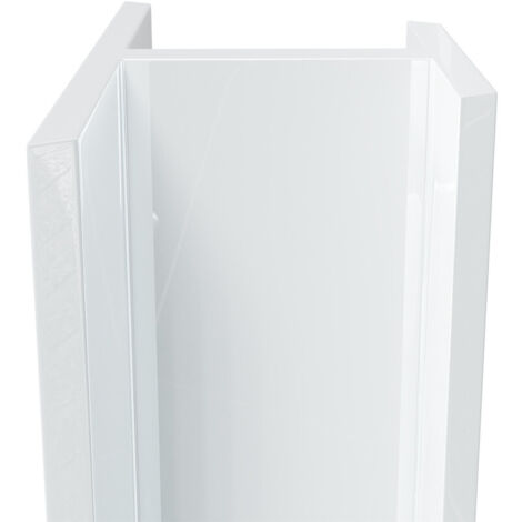 WholePanel 10mm White Aluminium Wall Panel H Joint Trim
