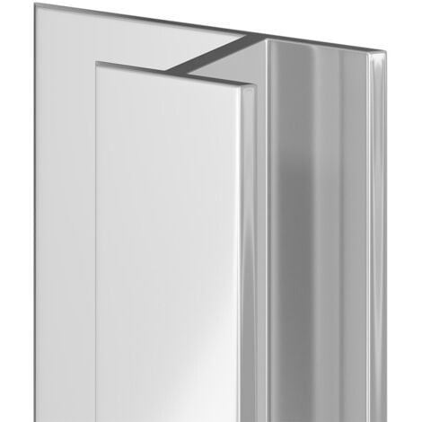 WholePanel 5mm Silver Aluminium Wall and Ceiling Panel H Joint Trim