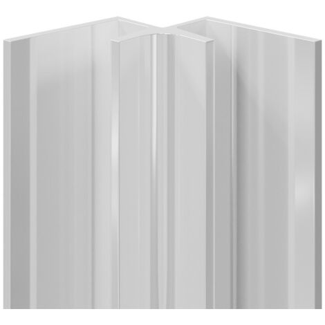 WholePanel 5mm Bright Polished Aluminium Wall and Ceiling Panel Internal Corner Trim