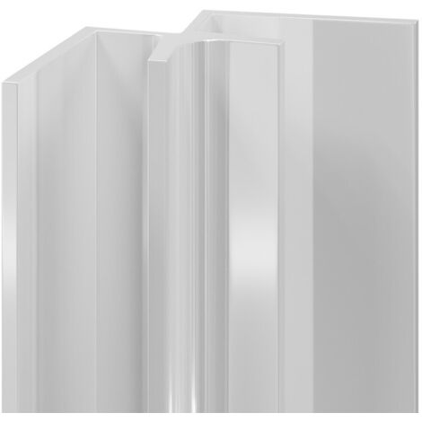 WholePanel 5mm Bright Polished Aluminium Wall and Ceiling Panel Internal Corner Trim