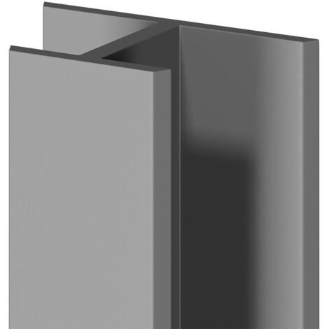 WholePanel 10mm Grey Wall Panel H Joint Trim
