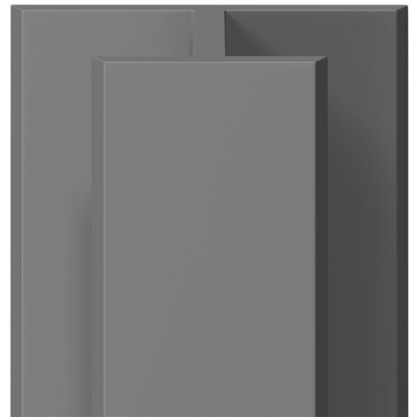 WholePanel 10mm Grey Wall Panel H Joint Trim