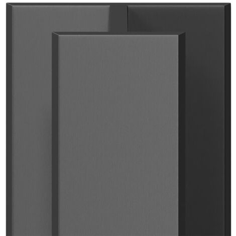 WholePanel 10mm Matt Black Anodised Aluminium Wall Panel H Joint Trim
