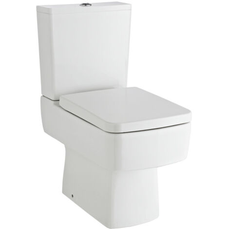 Nuie Bliss Semi Flush to Wall Short Projection Toilet - CBL008 (1/6)
