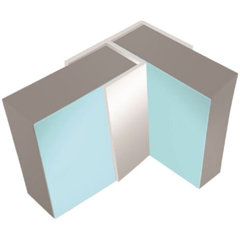 Multipanel Classic 11mm Wall Panel Flush Corner Trim Type 100 Bright Polished (1/2)