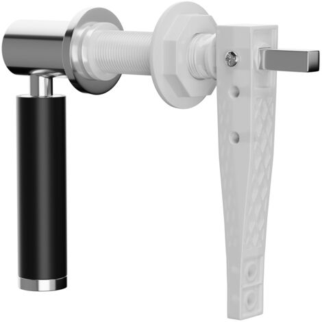 Wholesale Domestic Black Ceramic Modern Cistern Flush Lever