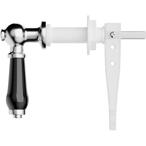 Wholesale Domestic Black Ceramic Traditional Cistern Flush Lever