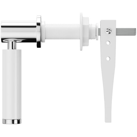 Wholesale Domestic White Ceramic Modern Cistern Flush Lever
