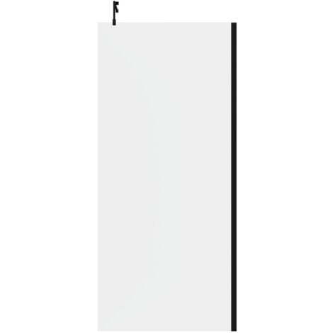 Colore 10mm Clear Glass Matt Black 2000mm x 900mm Walk In Shower Screen ...