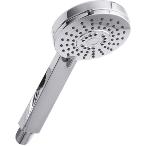 Nuie Chrome Round Multi Function Water Saving Handset - HS002 (1/2)