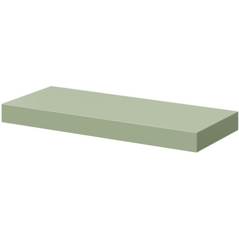 Napoli Olive Green 30cm Floating Bathroom Shelf (1/5)