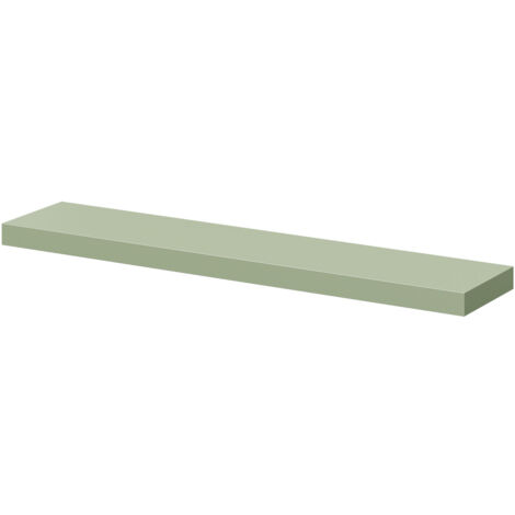 Napoli Olive Green 60cm Floating Bathroom Shelf (1/5)