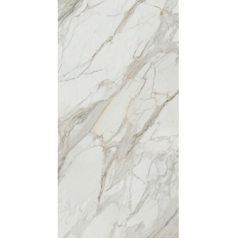 RAK Calacatta Gold White Matt 120cm x 240cm Porcelain Wall and Floor ...