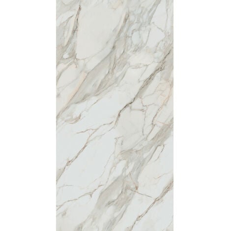 RAK Calacatta Gold White Matt 120cm x 240cm Porcelain Wall and Floor ...