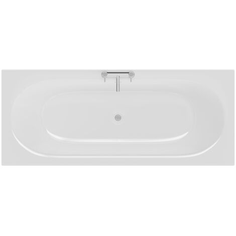Wholesale Domestic Metropole 1800mm x 800mm Straight Double Ended Bath