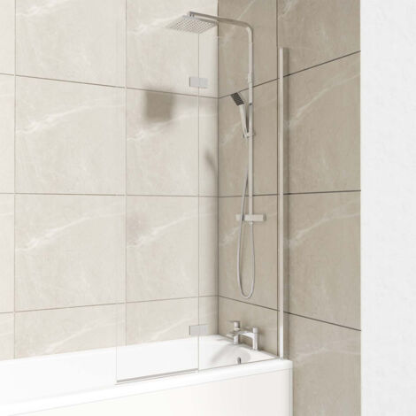 Wholesale Domestic Polished Chrome 875mm Right Hand Two Panel Infold ...