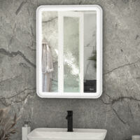 RAK Picture Chrome 600mm x 800mm Soft LED Mirror - RAKPICSFCP5002