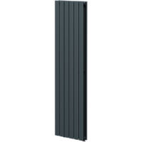 Hudson Anthracite 1600mm x 452mm Double Panel Radiator