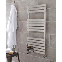 Kartell Memphis Chrome 1200mm x 500mm Designer Towel Rail - MEM500-1200