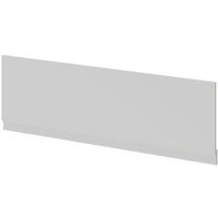 Oslo Gloss Grey Mist MDF 1700mm Front Bath Panel - Gloss Grey Mist