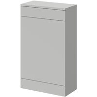 Napoli Gloss Grey Pearl 500mm Toilet Unit